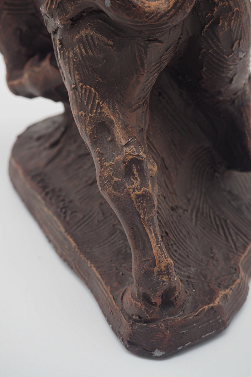 PERKEO バイソン オブジェ <br> Netherlands <br> cerote antiques - ヴィンテージ SHARK ATTACK