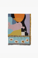 SLOWDOWN STUDIO <br>Moretti Throw (Art by Imogen Crossland - Manchester, UK ) <br>reload店 - ヴィンテージ SHARK ATTACK