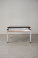 ガラストップ ソファテーブル <br>cerote antiques - ヴィンテージ SHARK ATTACK