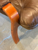 レザー ハイバックラウンジチェア <br>1960's-1970's , Sweden <br>大阪店 - ヴィンテージ SHARK ATTACK