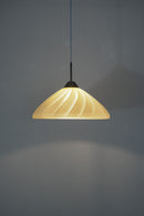 MASSIVE <br> ガラスペンダントランプ <br> Belgium <br> cerote antiques - ヴィンテージ SHARK ATTACK