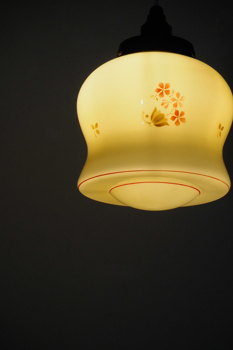 ガラスペンダントランプ <br> cerote antiques - ヴィンテージ SHARK ATTACK