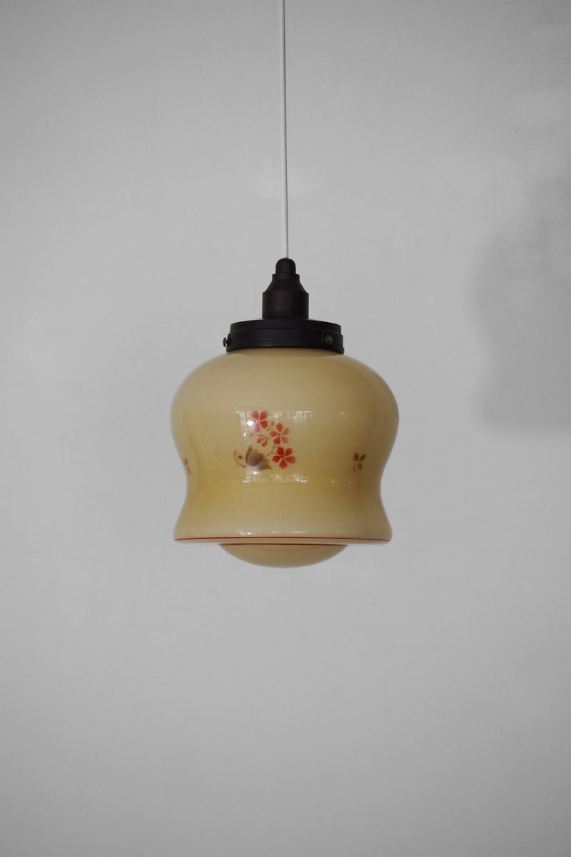 ガラスペンダントランプ <br> cerote antiques - ヴィンテージ SHARK ATTACK