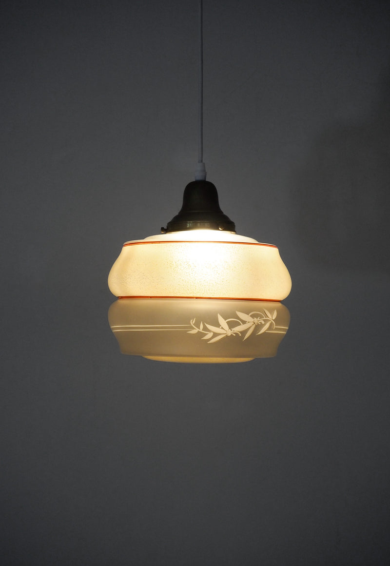 ガラスペンダントランプ <br> cerote antiques - ヴィンテージ SHARK ATTACK