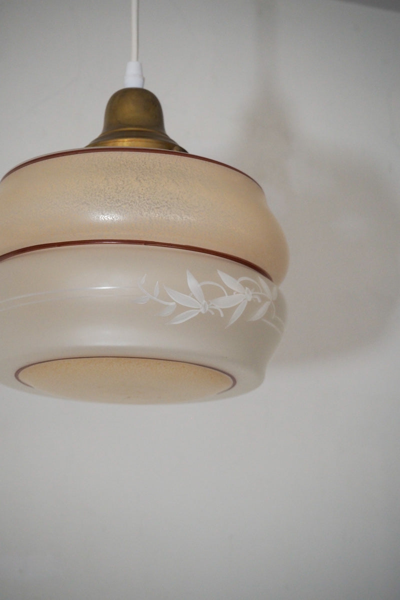 ガラスペンダントランプ <br> cerote antiques - ヴィンテージ SHARK ATTACK