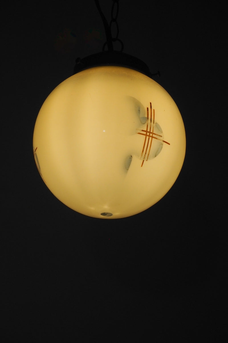 ガラスペンダントランプ <br>cerote antiques - ヴィンテージ SHARK ATTACK