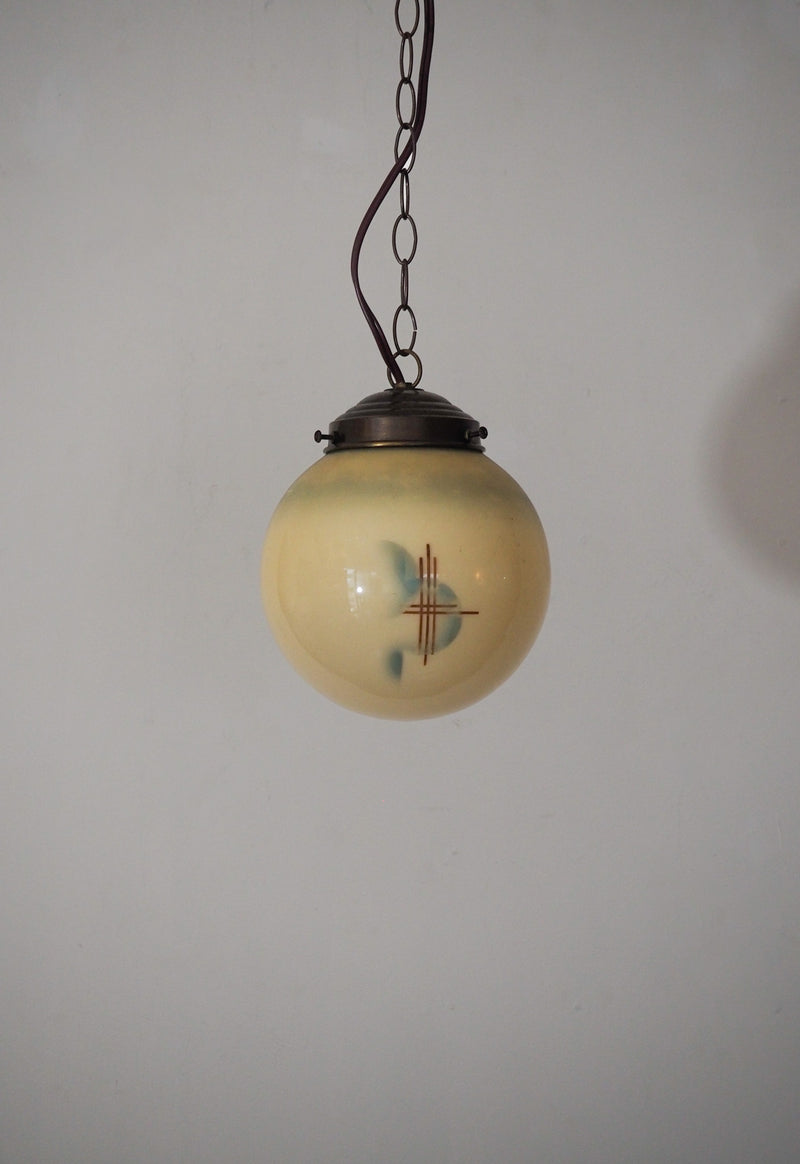 ガラスペンダントランプ <br>cerote antiques - ヴィンテージ SHARK ATTACK