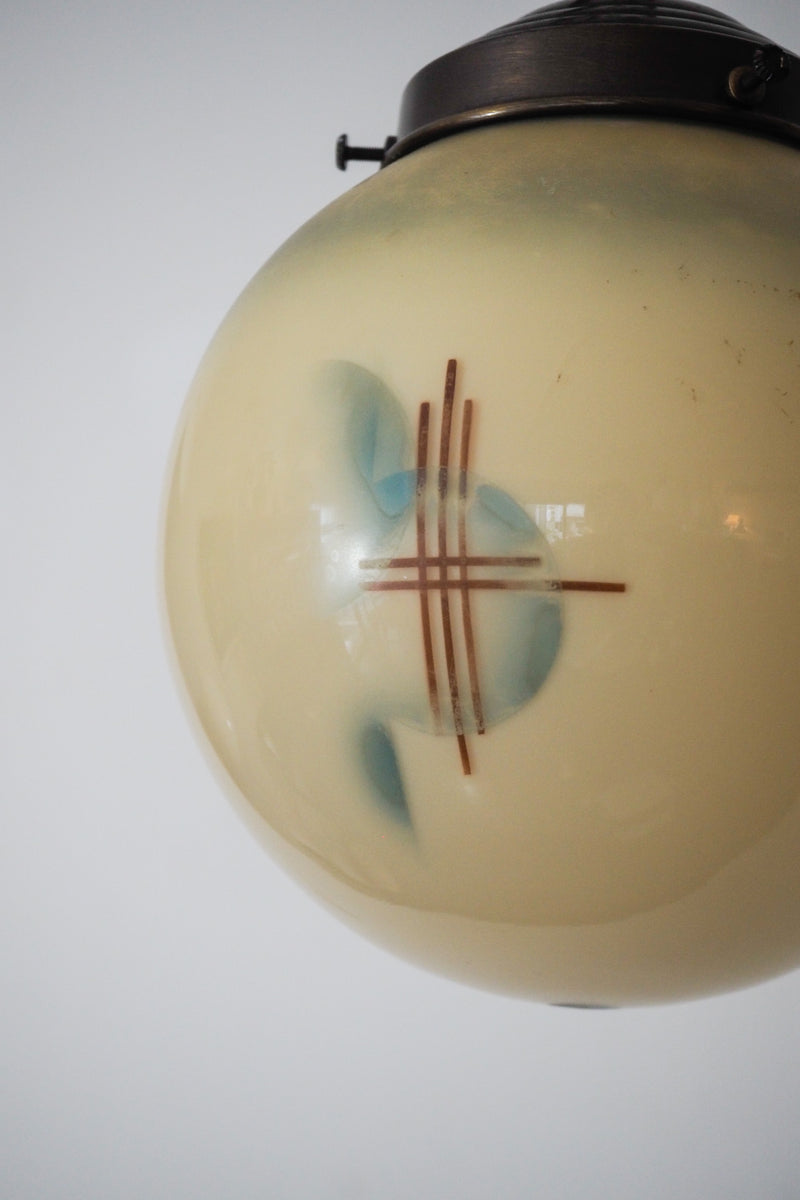 ガラスペンダントランプ <br>cerote antiques - ヴィンテージ SHARK ATTACK