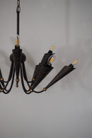 9灯シャンデリア <br> Italy <br> cerote antiques - ヴィンテージ SHARK ATTACK