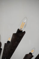 9灯シャンデリア <br> Italy <br> cerote antiques - ヴィンテージ SHARK ATTACK