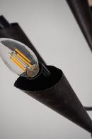 9灯シャンデリア <br> Italy <br> cerote antiques - ヴィンテージ SHARK ATTACK