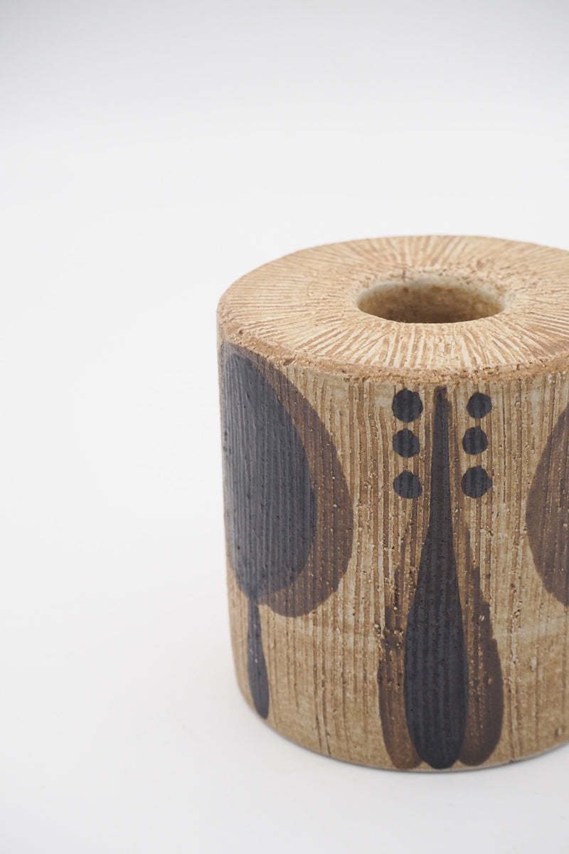 セラミック キャンドルホルダー <br>cerote antiques - ヴィンテージ SHARK ATTACK