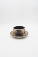 セラミック カップ＆ソーサー <br>cerote antiques - ヴィンテージ SHARK ATTACK