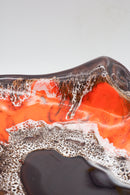 Vallauris <br>シェルモチーフ セラミックプレート <br> 1960-1970s , France <br>cerote antiques - ヴィンテージ SHARK ATTACK