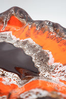 Vallauris <br>シェルモチーフ セラミックプレート <br> 1960-1970s , France <br>cerote antiques - ヴィンテージ SHARK ATTACK