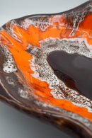 Vallauris <br>シェルモチーフ セラミックプレート <br> 1960-1970s , France <br>cerote antiques - ヴィンテージ SHARK ATTACK