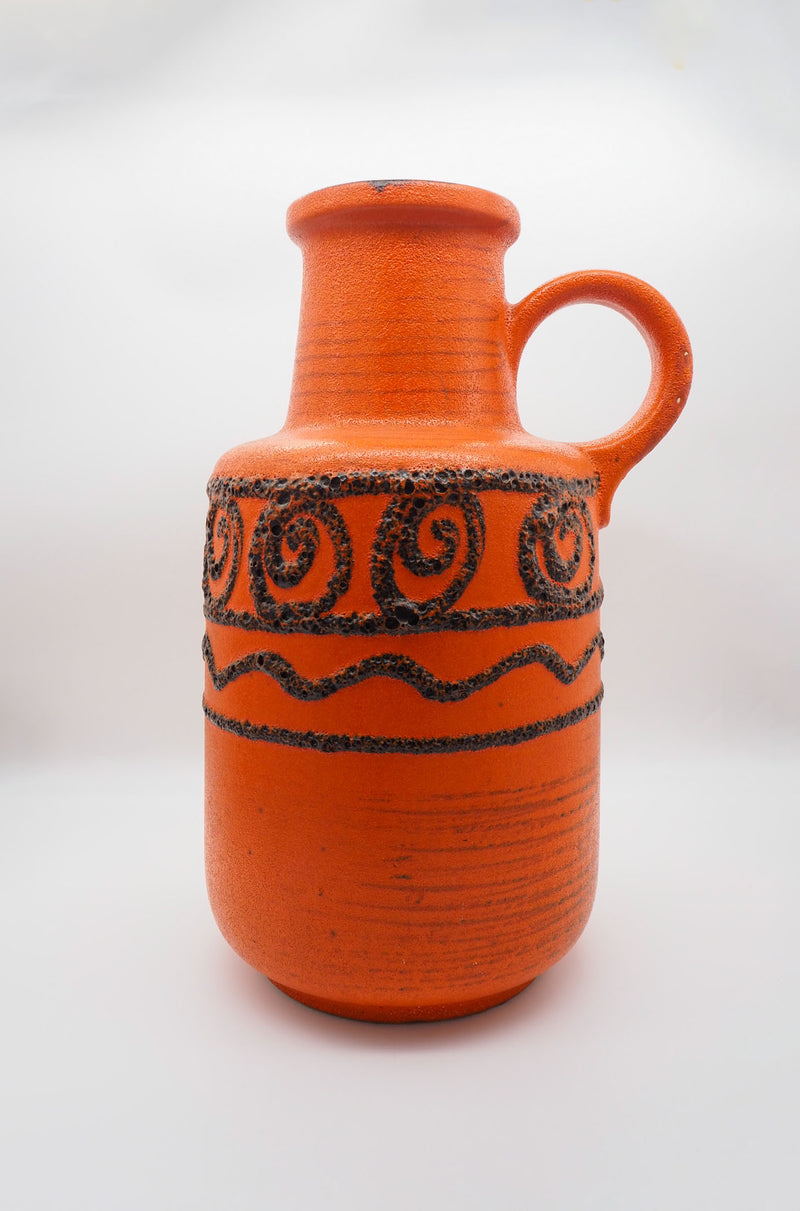 Scheurich <br>セラミック フラワーベース <br>West Germany <br>cerote antiques - ヴィンテージ SHARK ATTACK