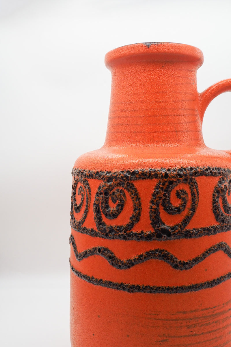 Scheurich <br>セラミック フラワーベース <br>West Germany <br>cerote antiques - ヴィンテージ SHARK ATTACK