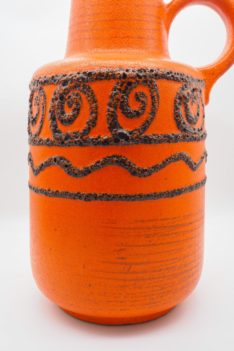 Scheurich <br>セラミック フラワーベース <br>West Germany <br>cerote antiques - ヴィンテージ SHARK ATTACK