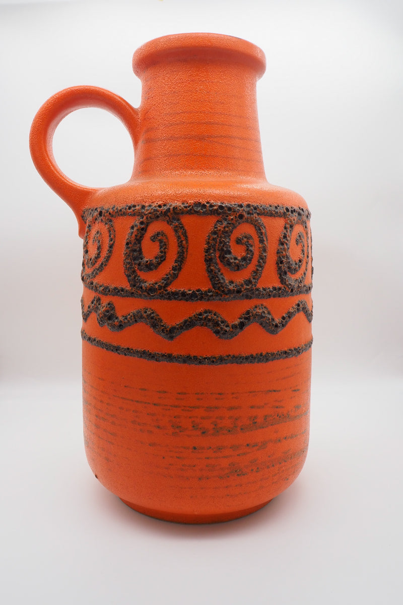 Scheurich <br>セラミック フラワーベース <br>West Germany <br>cerote antiques - ヴィンテージ SHARK ATTACK