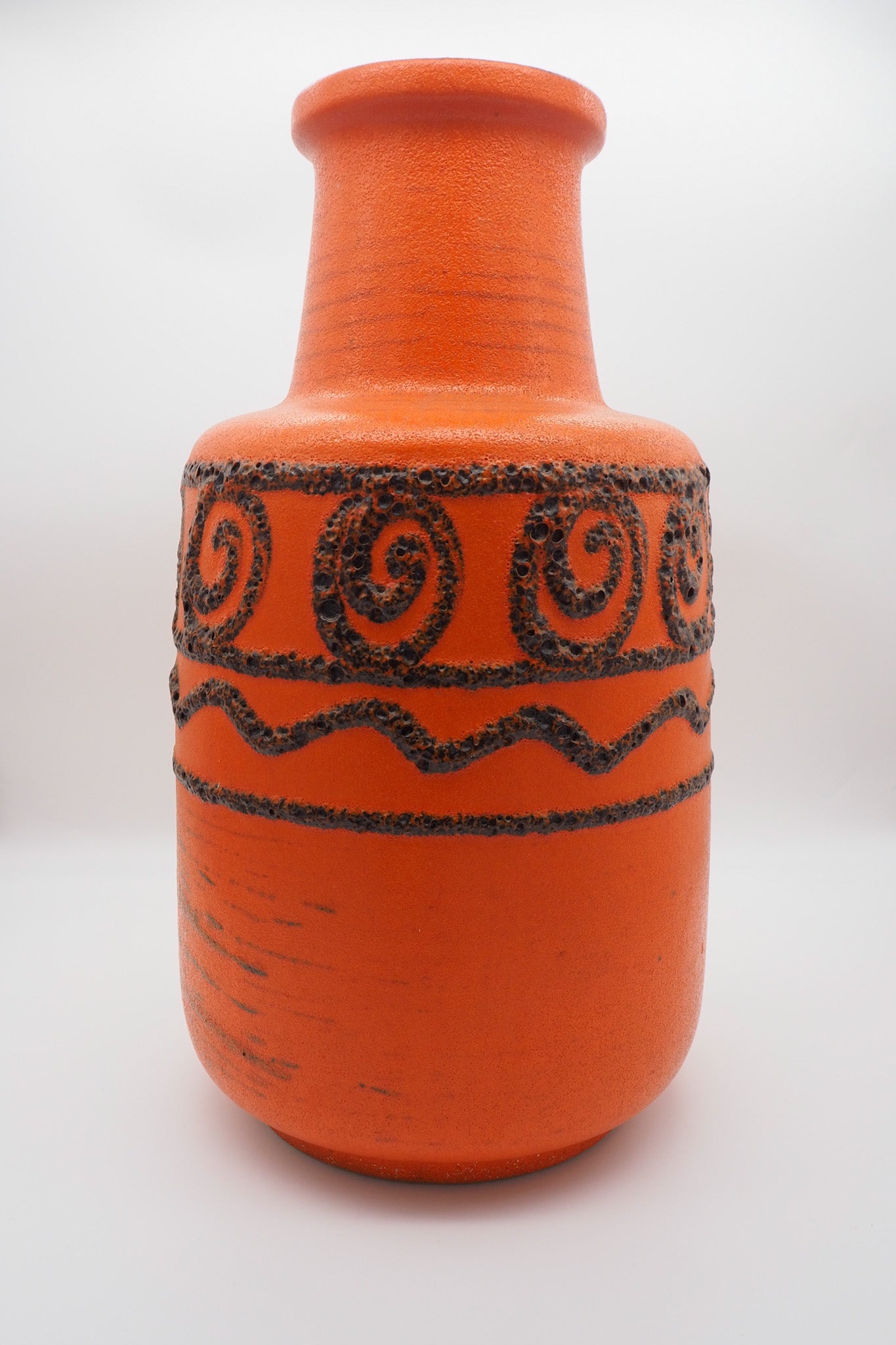 Scheurich <br>セラミック フラワーベース <br>West Germany <br>cerote antiques - ヴィンテージ SHARK ATTACK