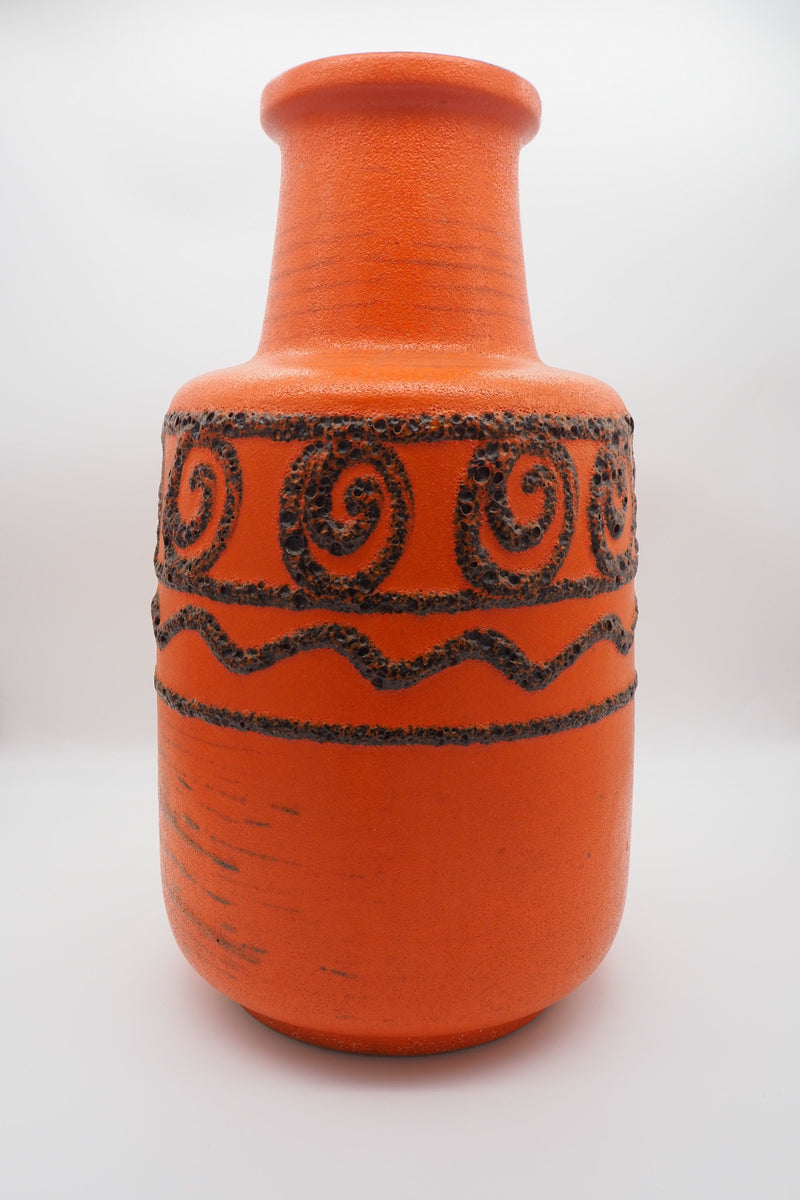 Scheurich <br>セラミック フラワーベース <br>West Germany <br>cerote antiques - ヴィンテージ SHARK ATTACK