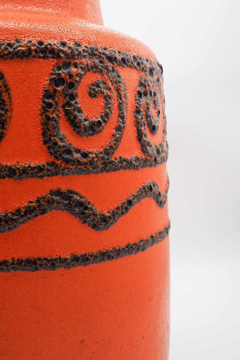 Scheurich <br>セラミック フラワーベース <br>West Germany <br>cerote antiques - ヴィンテージ SHARK ATTACK