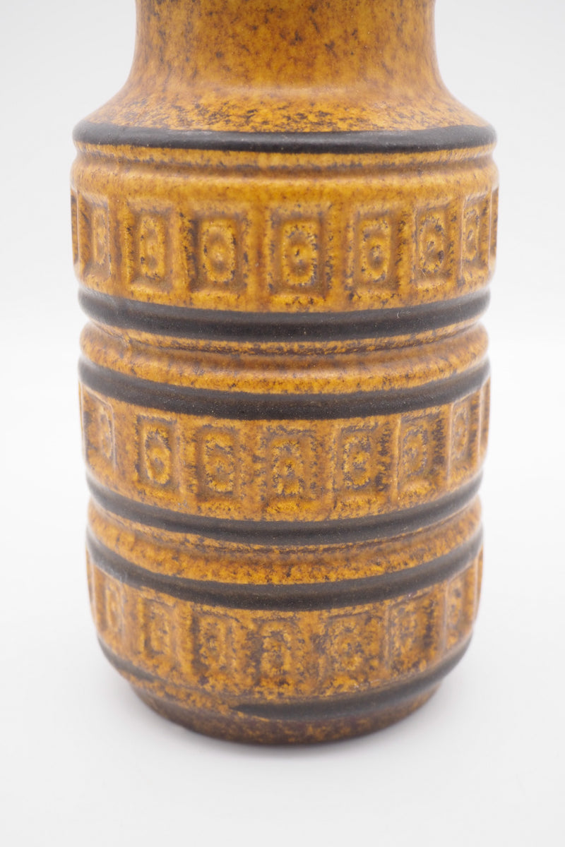 Fat Lava <br> セラミック フラワーベース <br>West Germay <br>cerote antiques - ヴィンテージ SHARK ATTACK