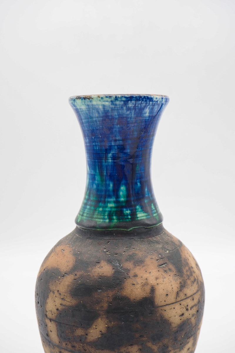 セラミック フラワーベース <br>cerote antiques - ヴィンテージ SHARK ATTACK