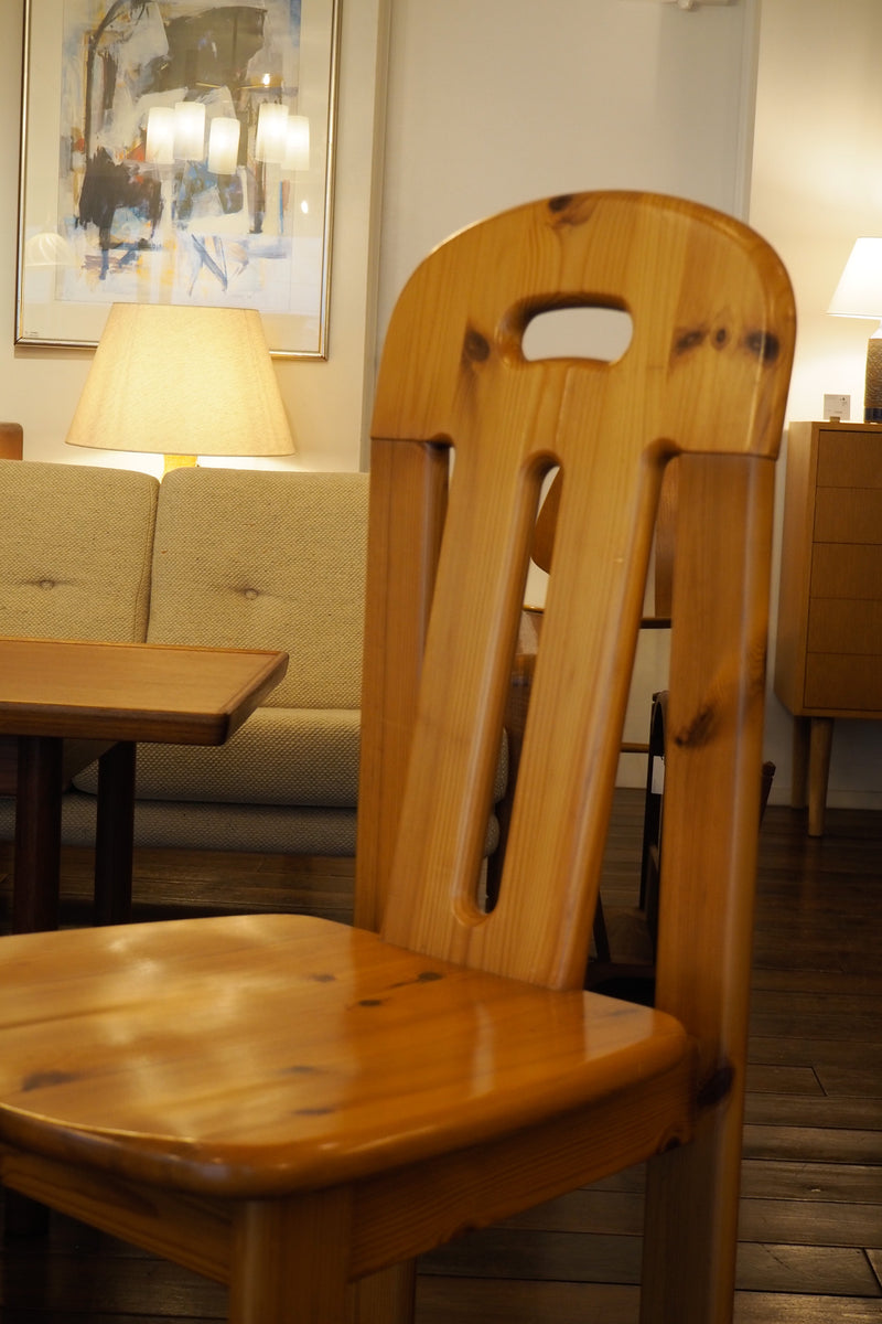 パインウッド ダイニングチェア <br>cerote antiques - ヴィンテージ SHARK ATTACK