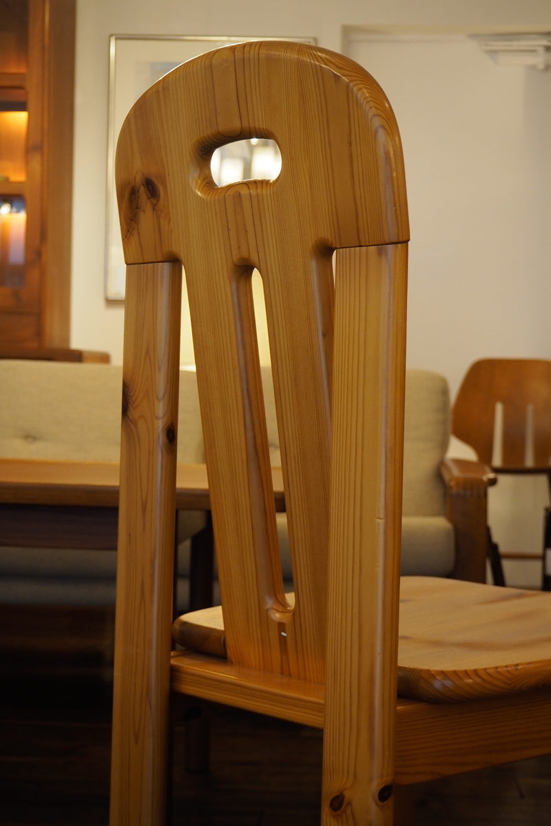 パインウッド ダイニングチェア <br>cerote antiques - ヴィンテージ SHARK ATTACK