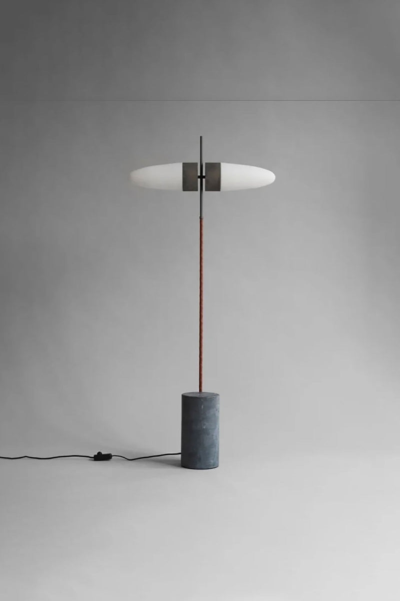 Bull Floor Lamp - Oxidized<br>bob's box