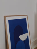 the poster club<br>TPC88 Abstract Blue 50x70 <br>大阪店 - ヴィンテージ SHARK ATTACK