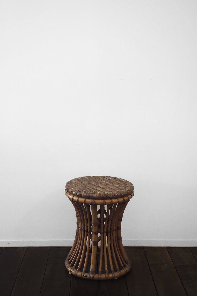 Rattan stool vintage Sendagaya store