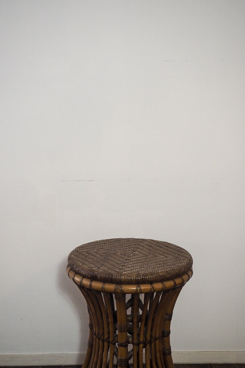 Rattan stool vintage Sendagaya store