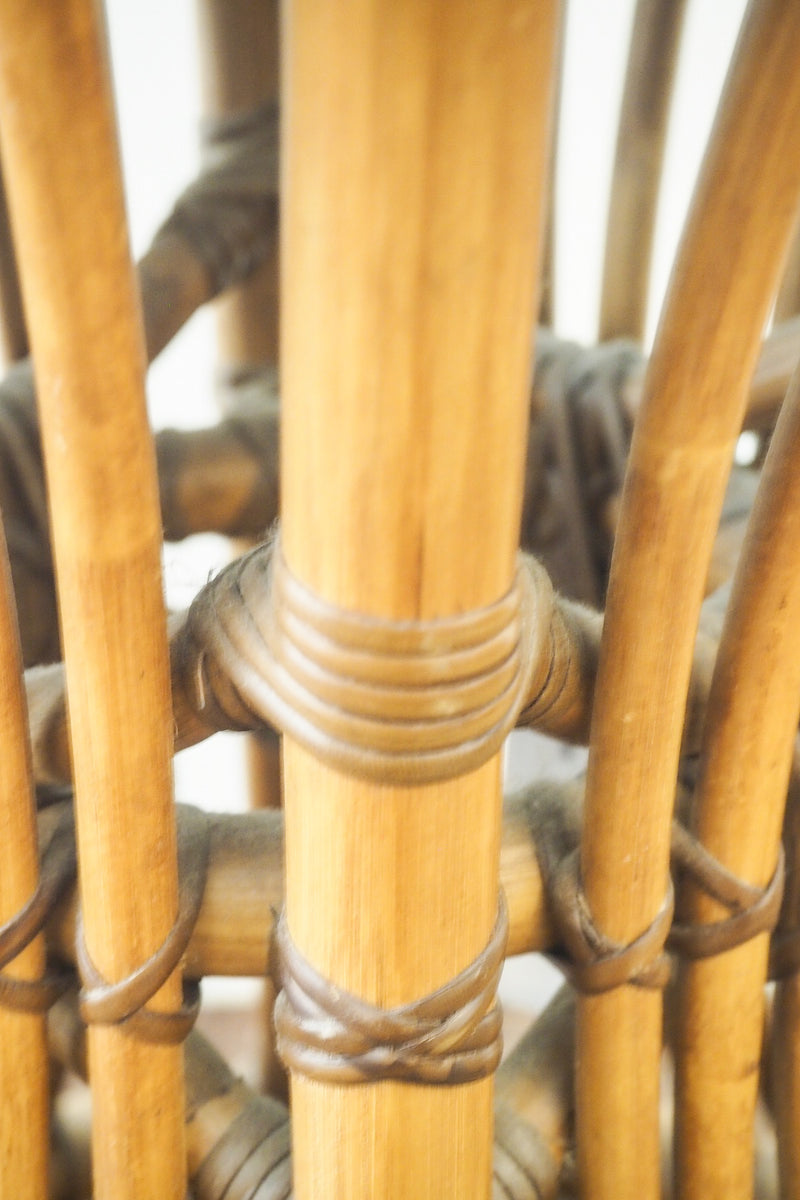 Rattan stool vintage Sendagaya store