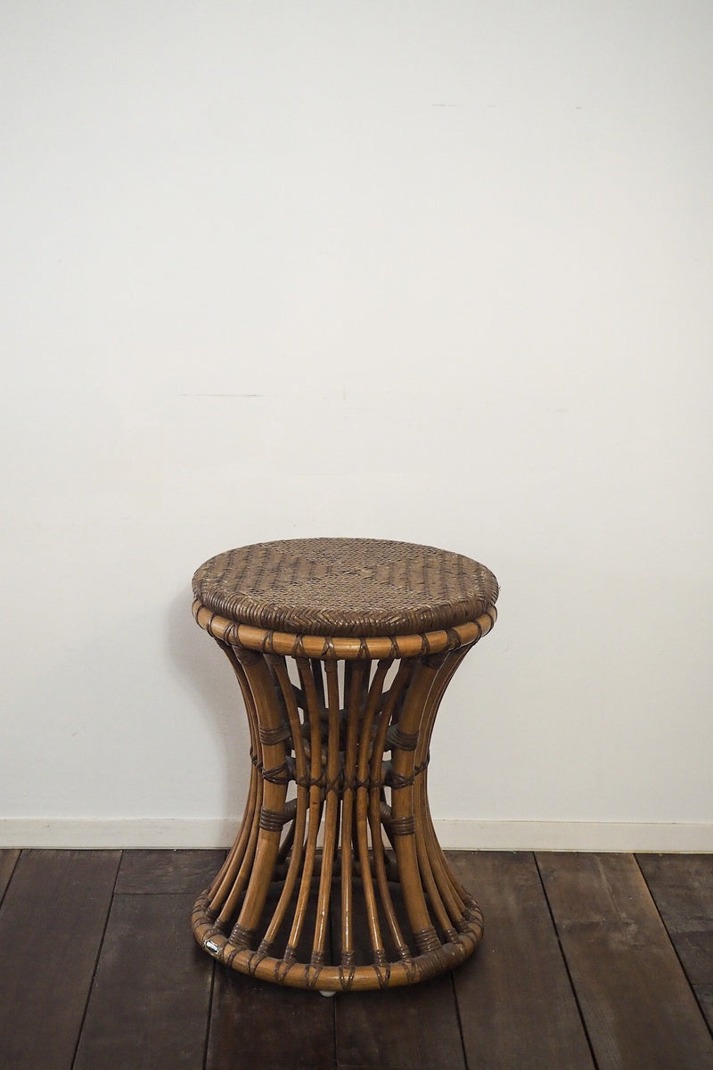 Rattan stool vintage Sendagaya store