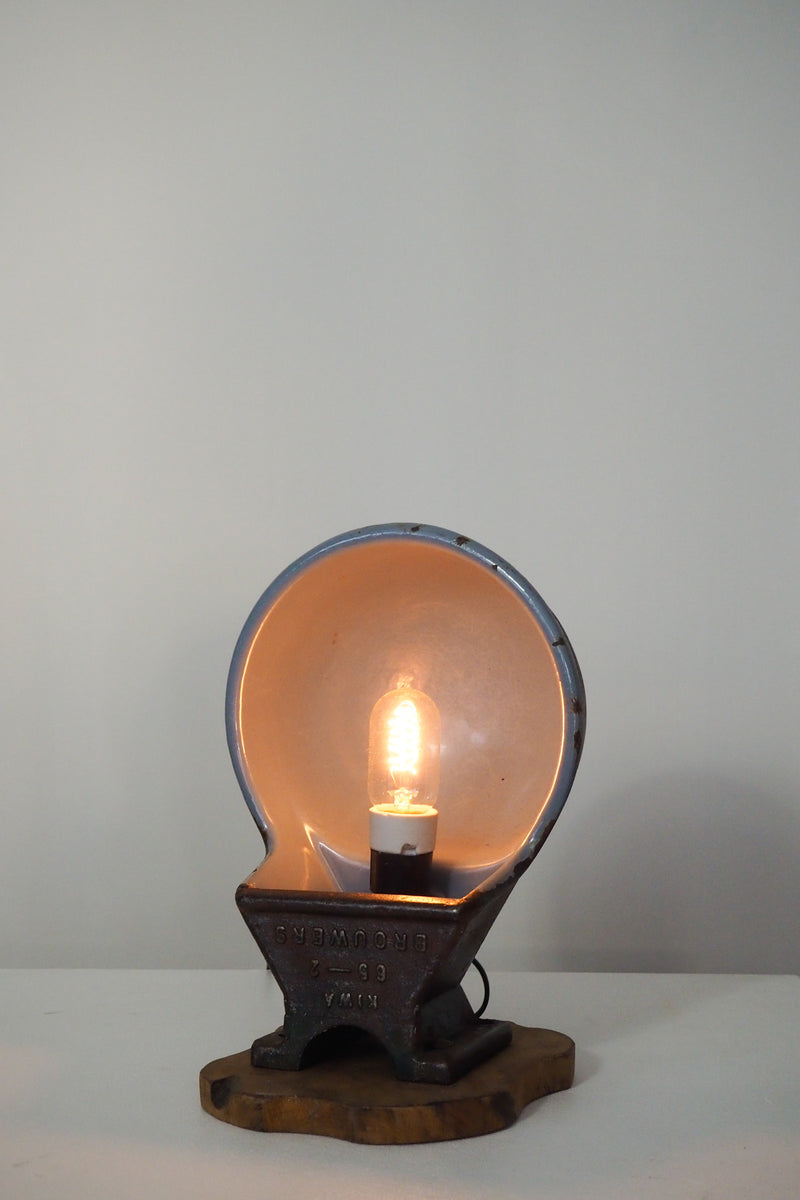 Iron x Wood Table Lamp Vintage Sendagaya Store
