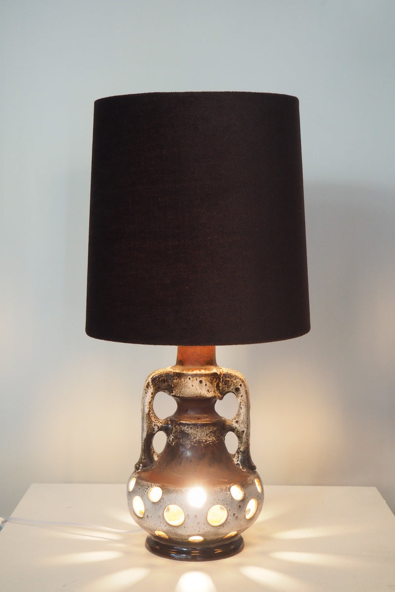 2-light ceramic base table lamp vintage Sendagaya store