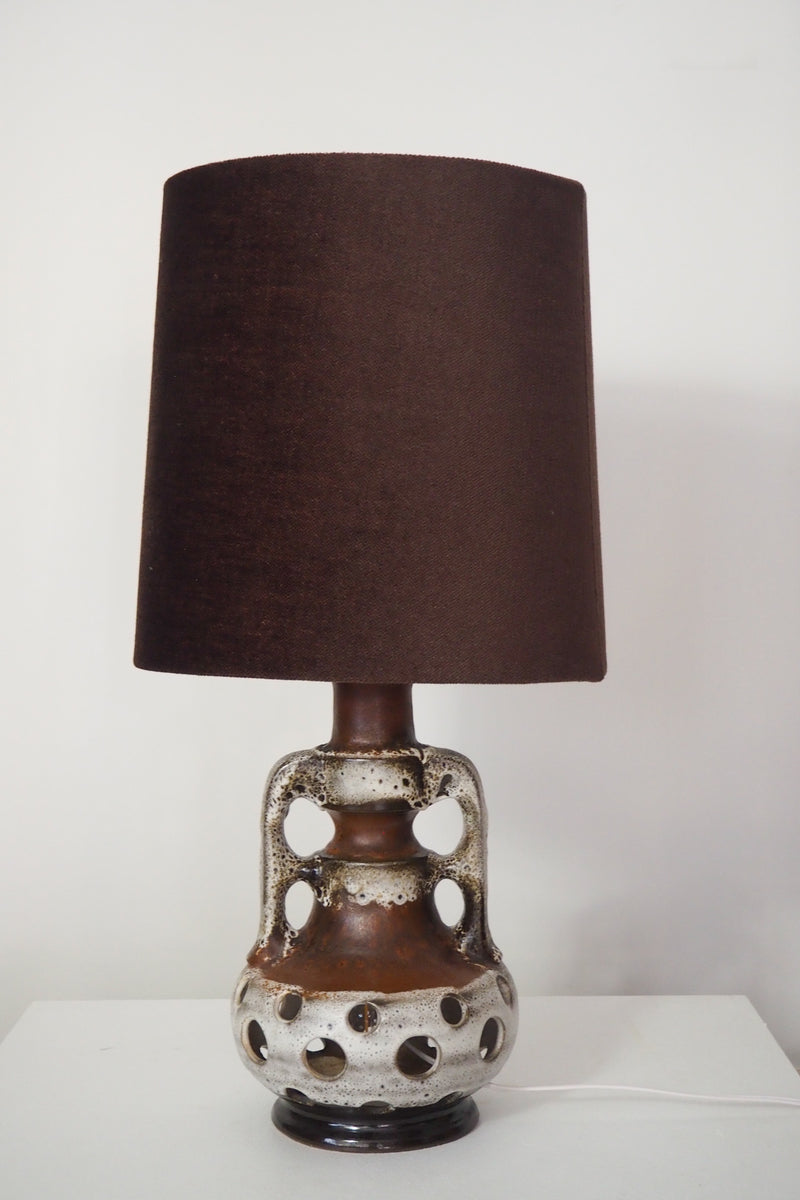 2-light ceramic base table lamp vintage Sendagaya store