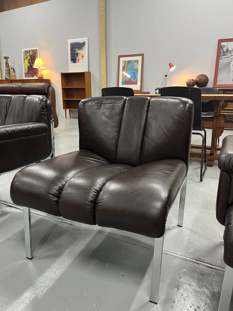 Girsberger, Hans Eichenberger <br>Euro Chair 1200 アームなし <br>ラウンジチェア <br>1960's~1970's , Switzerland <br>cerote antiques - ヴィンテージ SHARK ATTACK