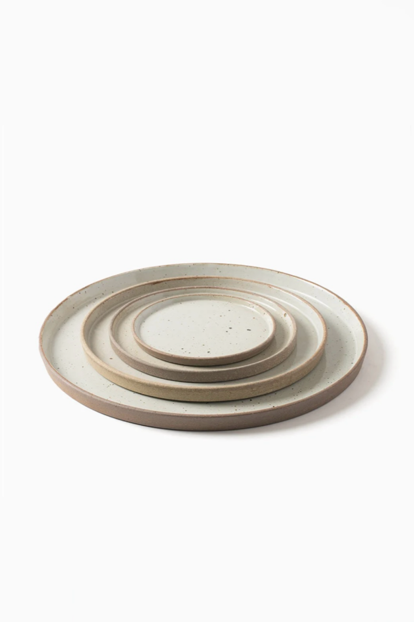 ONE KILN CERAMICS<br>FLAT PLATE L / RF-W <br>reload店 - ヴィンテージ SHARK ATTACK