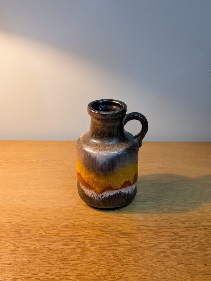 Scheurich 414/16 <br>Fat lava セラミックフラワーベース <br>1960's-1970's West Germany <br>TAMAGAWA BASE