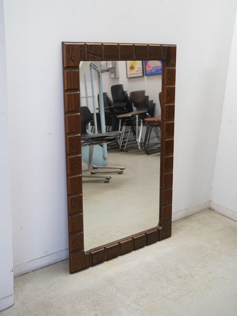 ウッド ウォールミラー <br>大和店 - ヴィンテージ SHARK ATTACK