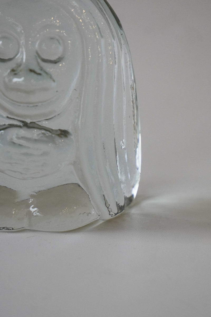 No.2-2 Bergdala Glasbruk社<br>ガラス オブジェ (M) <br>1960's , Sweden <br>bob's box - ヴィンテージ SHARK ATTACK