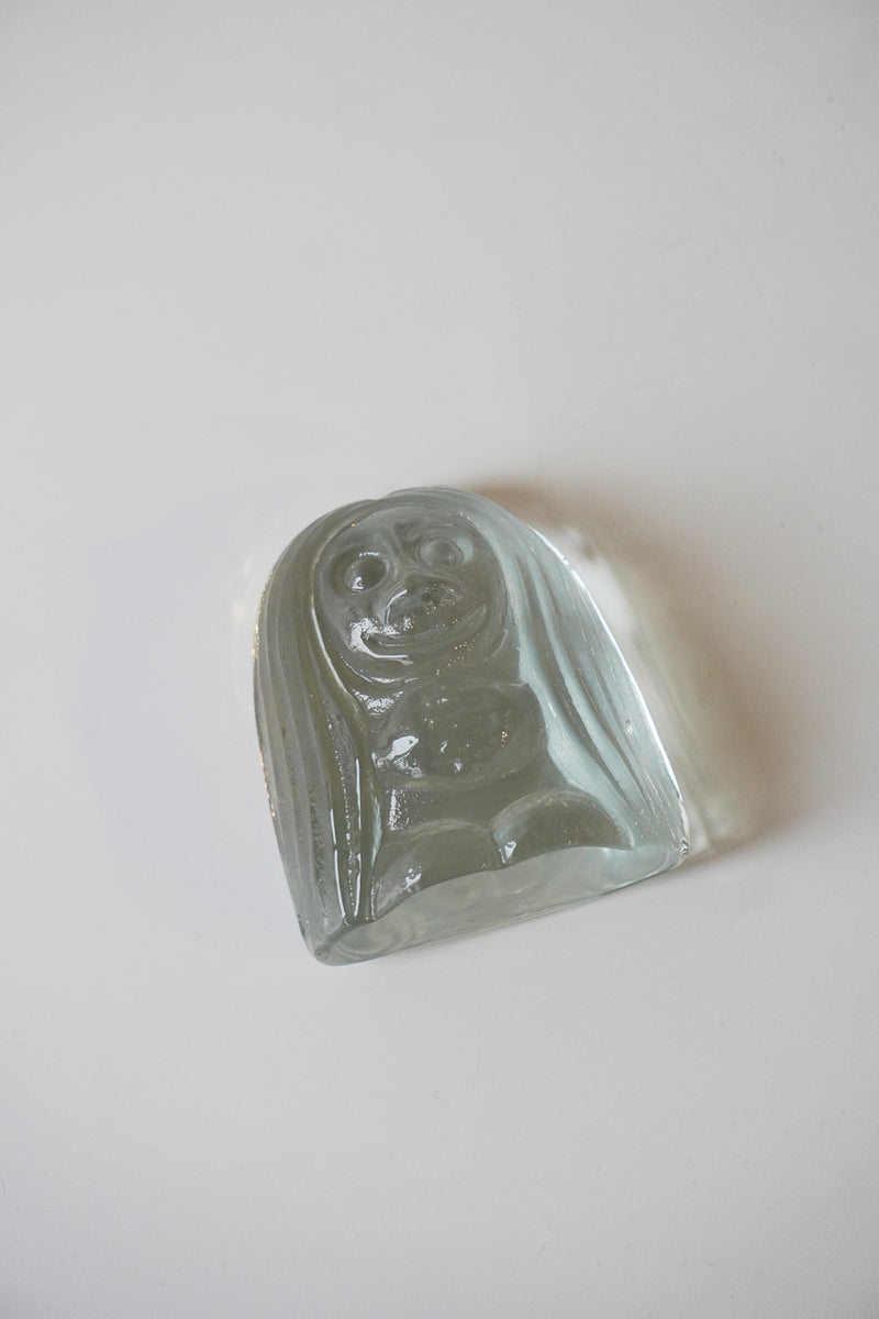 No.2-2 Bergdala Glasbruk社<br>ガラス オブジェ (M) <br>1960's , Sweden <br>bob's box - ヴィンテージ SHARK ATTACK