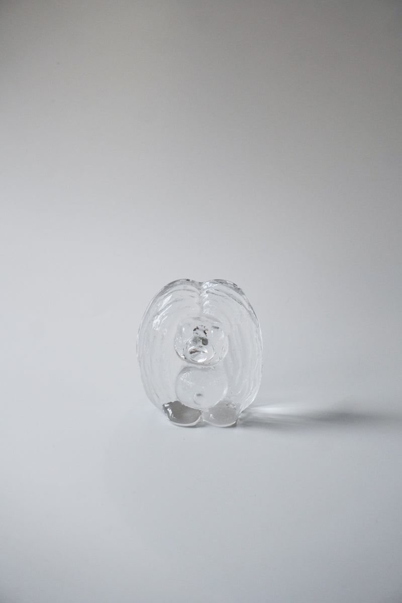 No.1-1 Bergdala Glasbruk社<br>ガラス オブジェ (M) <br>1960's , Sweden<br> bob's box - ヴィンテージ SHARK ATTACK