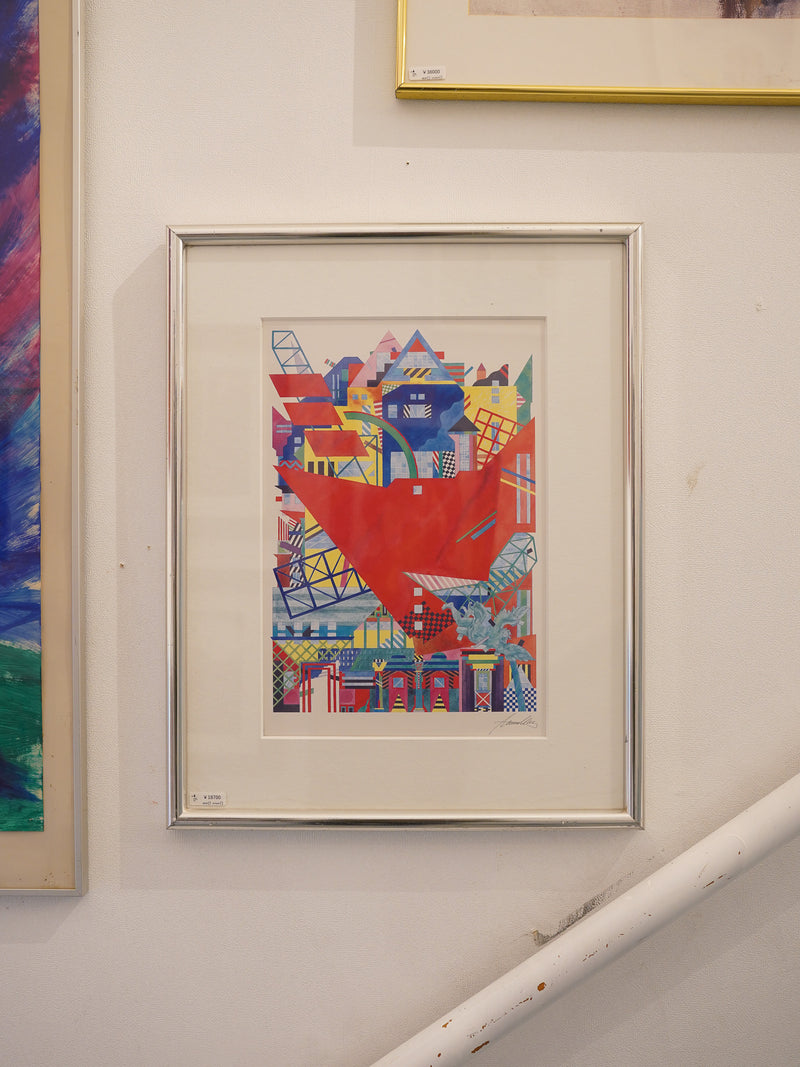 ウォールアート <br> bob`s box - ヴィンテージ SHARK ATTACK