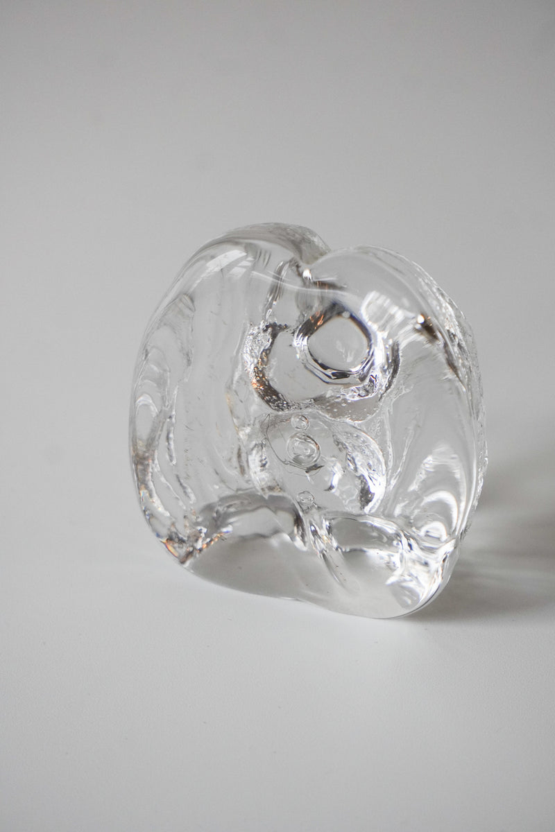 No.1-1 Bergdala Glasbruk社<br>ガラス オブジェ (M) <br>1960's , Sweden<br> bob's box - ヴィンテージ SHARK ATTACK