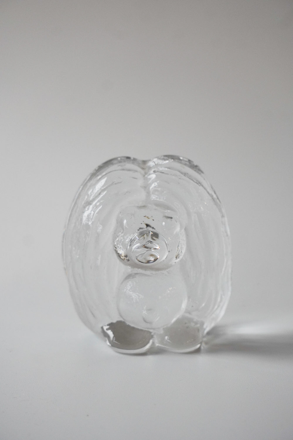 No.1-1 Bergdala Glasbruk社<br>ガラス オブジェ (M) <br>1960's , Sweden<br> bob's box - ヴィンテージ SHARK ATTACK